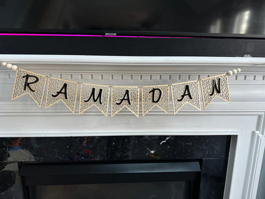 New Ramadan Mubarak Banner | Eid Banner | Wooden and Acrylic Banner | Eid Mubarak | Ramadan Mubarak